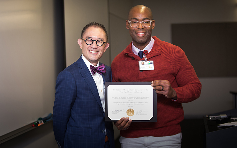 Kewchang Lee, MD and Stanley Vance, MD