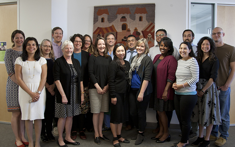 Teaching Scholars Program Class of 2019; photo by Cindy Chew