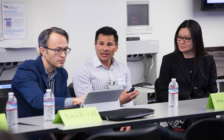 Demian Rose, MD, PhD; Erick Hung, MD; and Anna Chang, MD