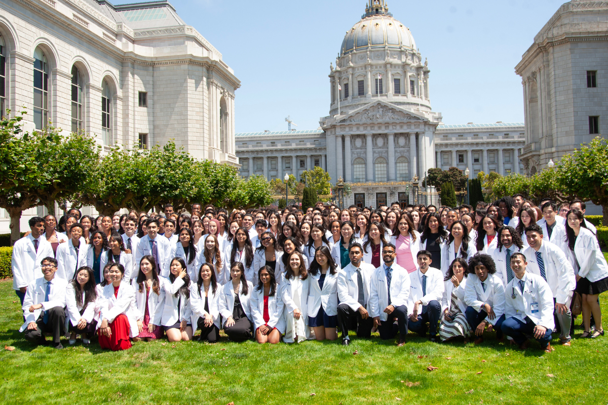 UCSF School of Medicine Class of 2029 Photo
