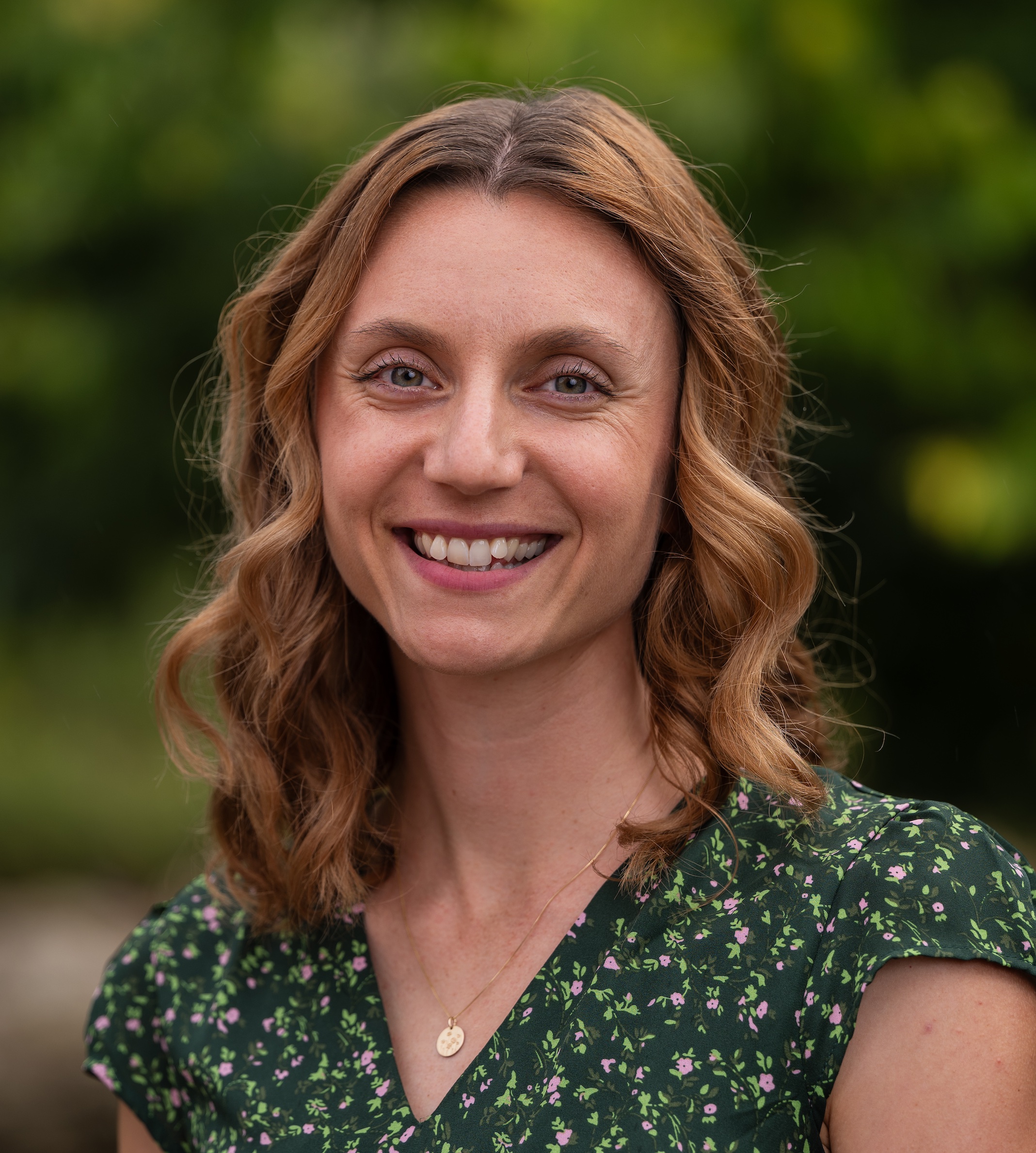 a person smiling