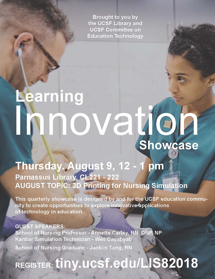Learning Innovation Showcase on August 9