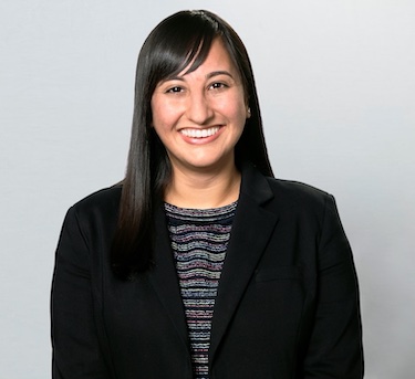 a person smiling