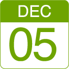 icon saying dec 5.