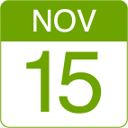 icon saying nov 15.