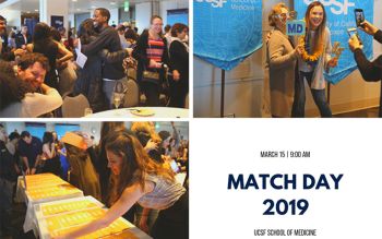 March 15, 9:00 am, Match Day 2019, UCSF School of Medicine