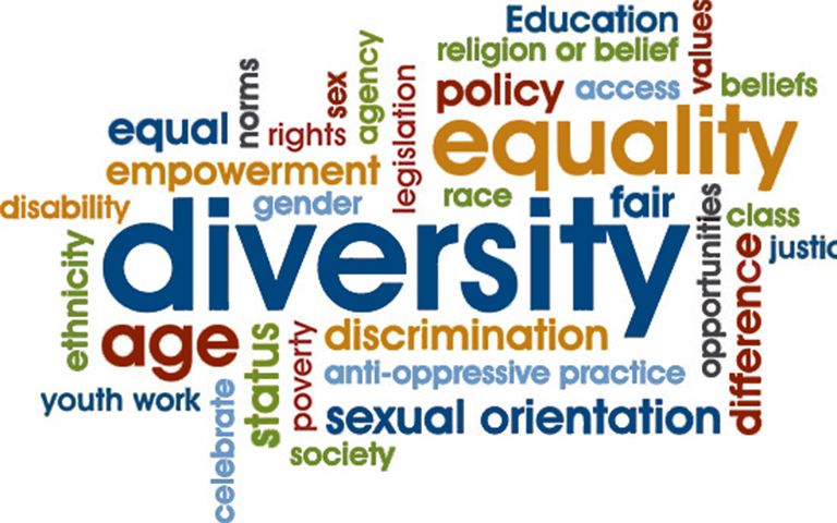 Diversity wordcloud