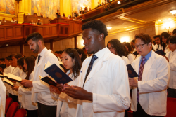 First-year UCSF medical students recite the Physician's Declaration